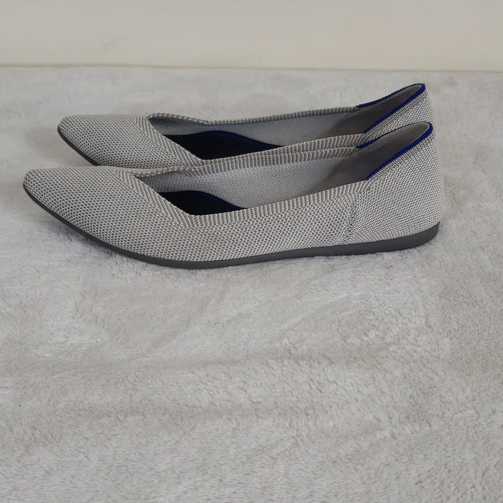 ROTHY'S Retired Birdseye pointed toe flats - Picture 2 of 5
